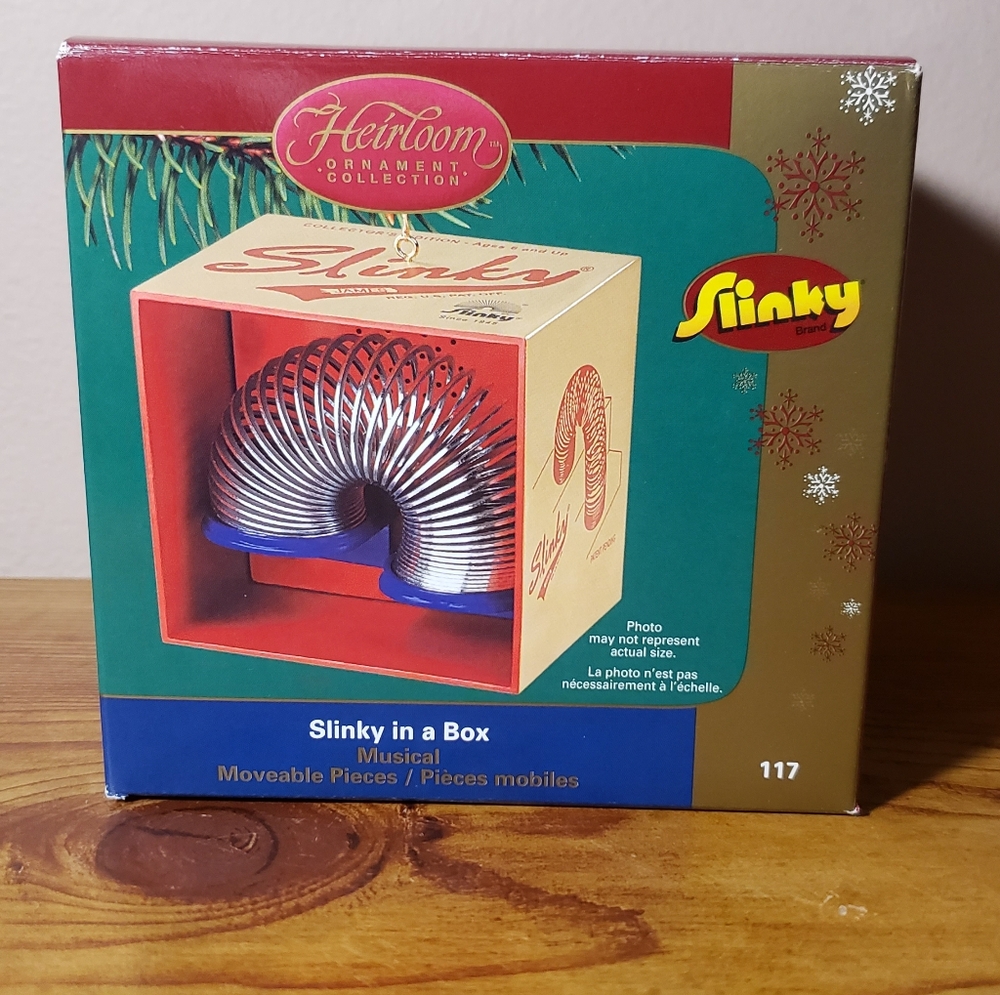 Carlton Cards "Slinky in a Box" Heirloom Collection Ornament # 117